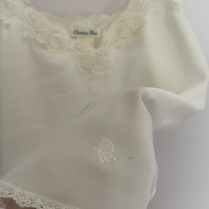 Dior lace tank top